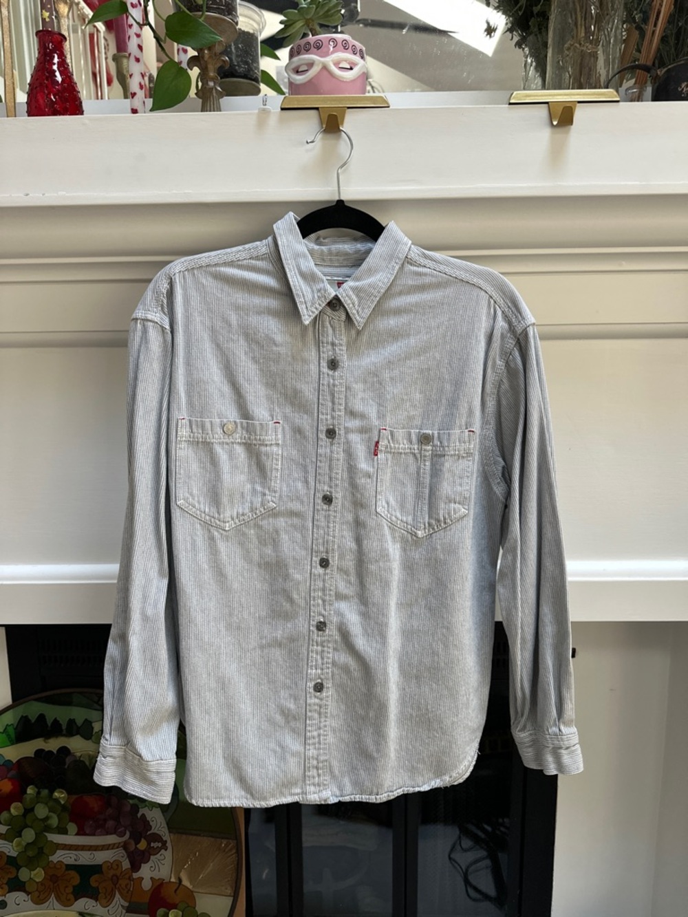 Levi’s Striped Button Down